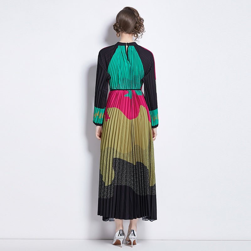 Pleated_Tassel_Belt_Dress_Women_Bell_Sleeve_4-1.jpg